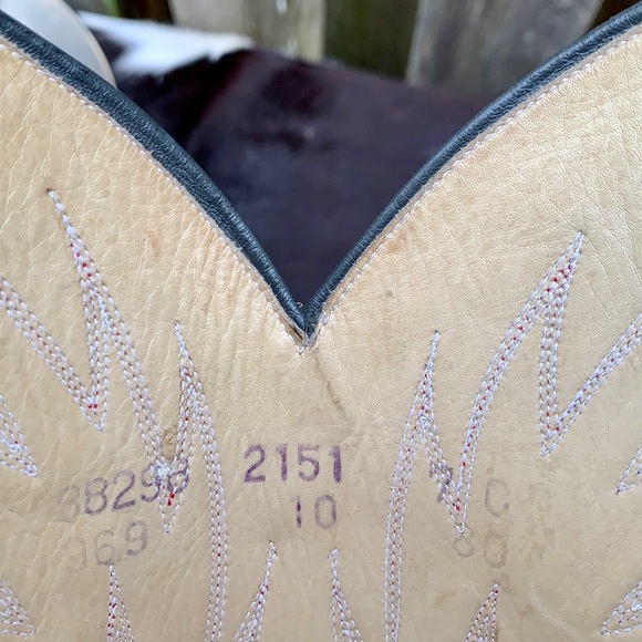 RALPH LAUREN Rare Vintage Lizard Exotic Leather Cowboy Cowgirl Western Boots 7 C - Picture 8 of 15